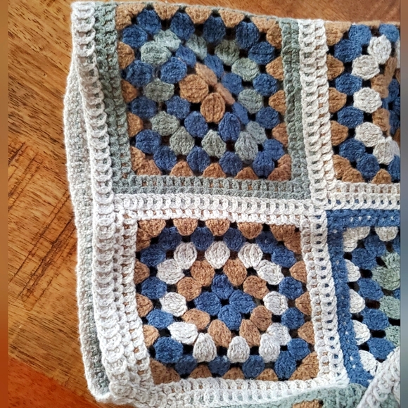 Abercrombie & Fitch Men's Crochet-Style Button-Through Sweater Polo Size Large - Picture 14 of 16